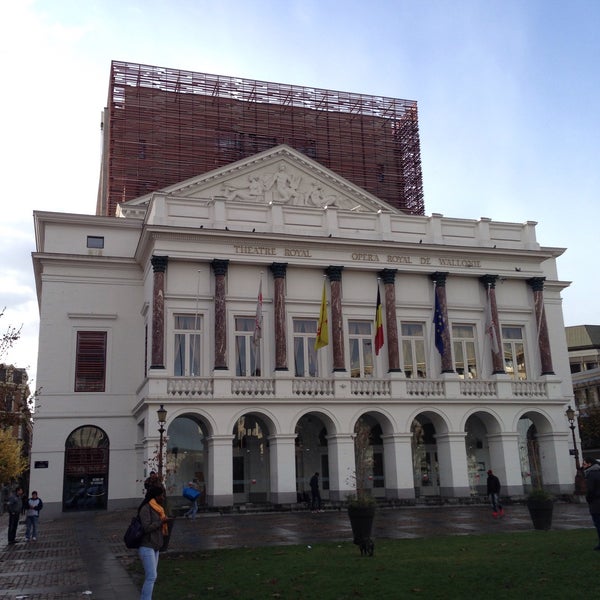 Снимок сделан в Opéra Royal de Wallonie пользователем paola f. 12/8/2014