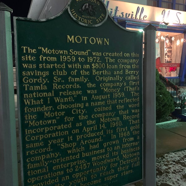 Foto diambil di Motown Historical Museum / Hitsville U.S.A. oleh World Travels 24 pada 1/2/2020