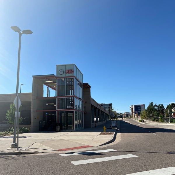 RTD Rail Iliff Station Light Rail Station in Aurora
