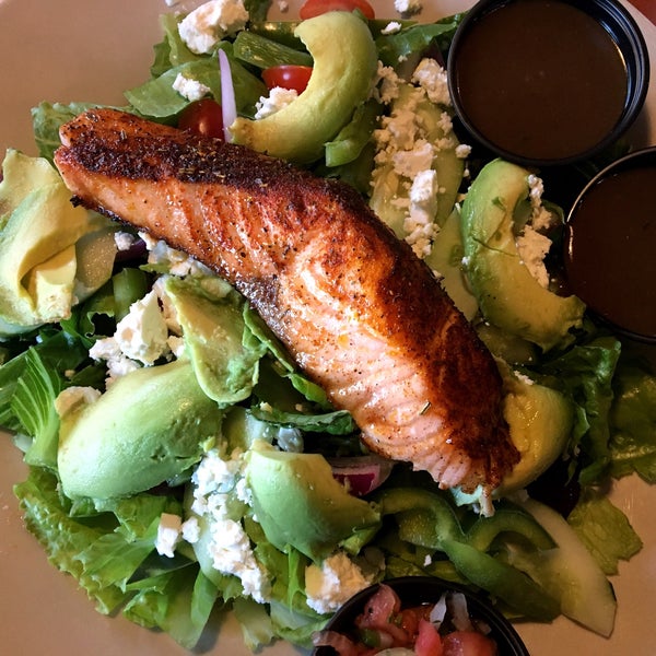 Their new salmon salad is delicious