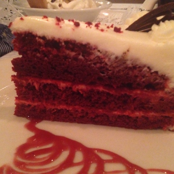 Good red velvet cake but I do wish the portion was bigger!