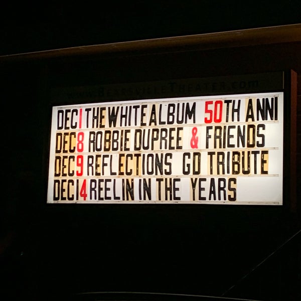 Bearsville Theater Woodstock, NY