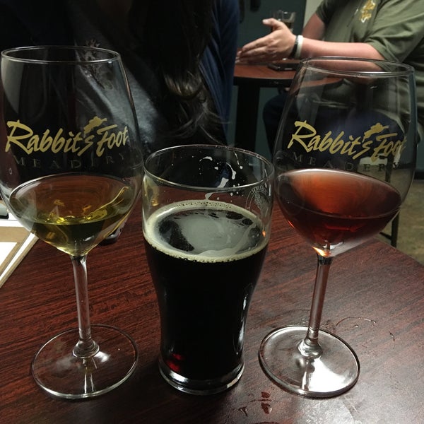 Photo taken at Rabbit&#39;s Foot Meadery by Tanushree S. on 3/22/2018