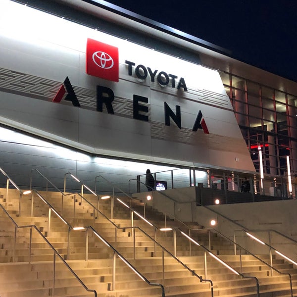 Das Foto wurde bei Toyota Arena von Natalie U. am 12/28/2019 aufgenommen