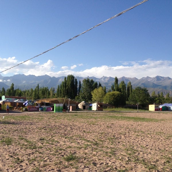 Кыргызское Взморье пляж