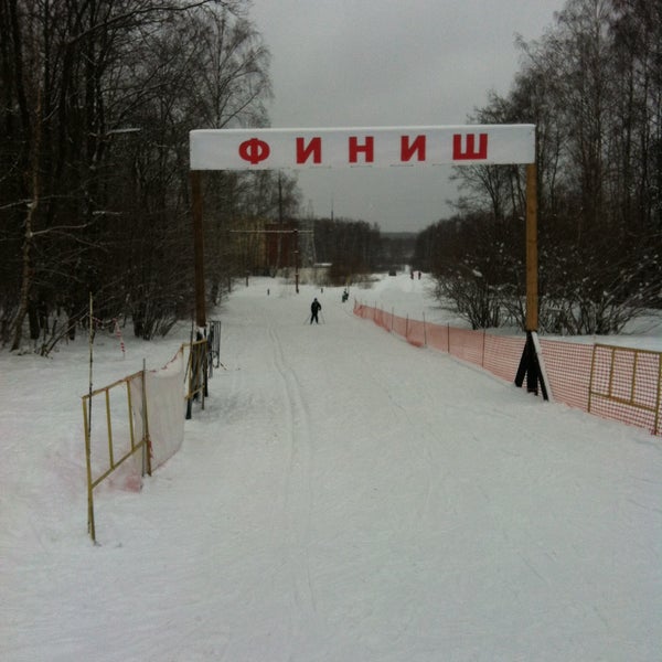 Лыжная трасса Пикалево