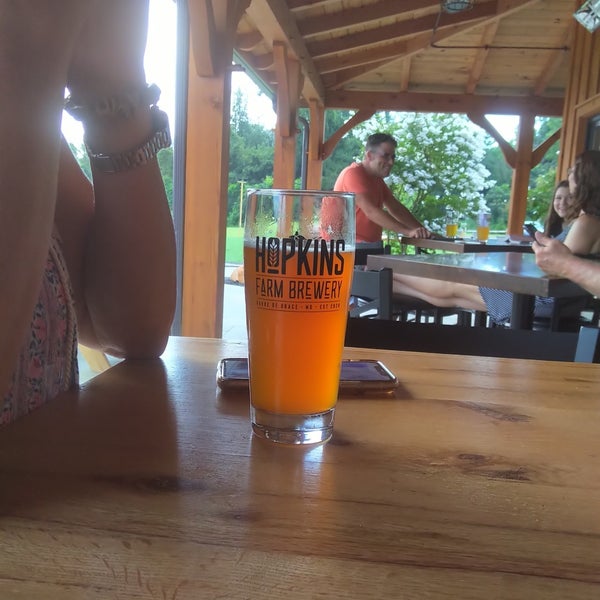 Photo taken at Hopkins Farm Brewery by Khalil S. on 8/27/2021