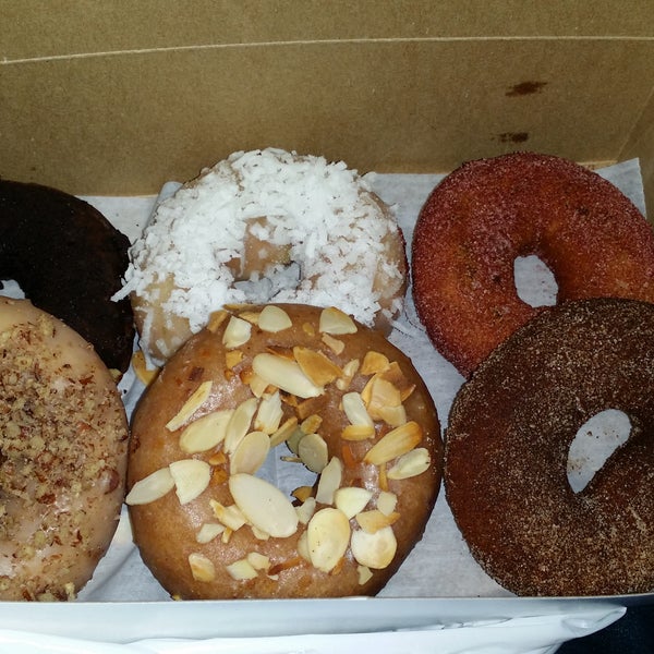Great service and delicious, uncommon glazed and old fashioned donuts. Try a variety!
