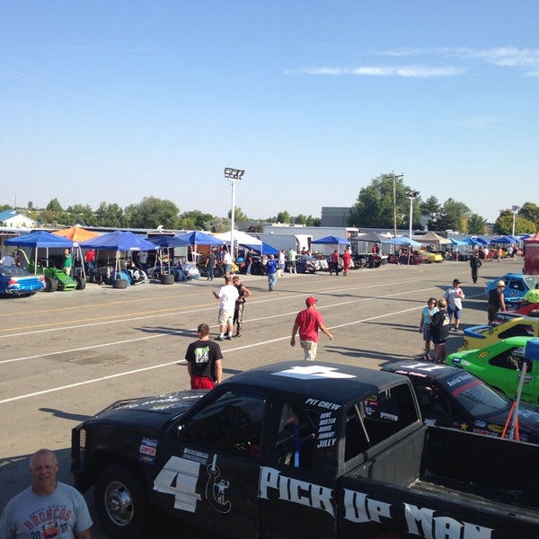 Снимок сделан в Meridian Speedway пользователем Adam N. 8/17/2014