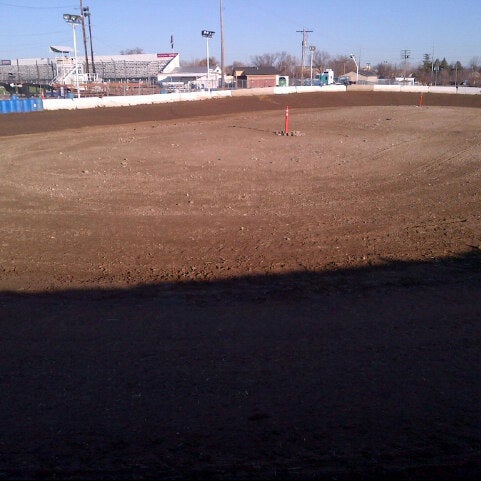 Снимок сделан в Meridian Speedway пользователем Adam N. 2/16/2013