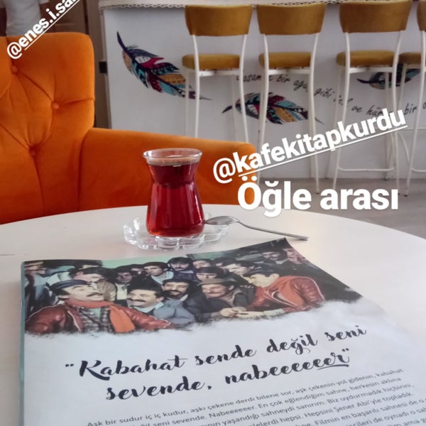 5/15/2018 tarihinde Gokhan G.ziyaretçi tarafından Kitap Kurdu Kafe'de çekilen fotoğraf