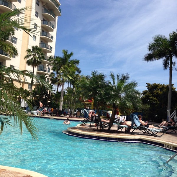 Photo taken at Wyndham Palm-Aire Resort by Lindsay L. on 4/2/2014