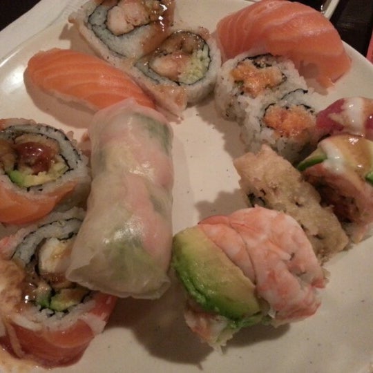 Photo taken at Lobster House Sushi &amp; Hibachi Grill by Matt P. on 2/22/2013