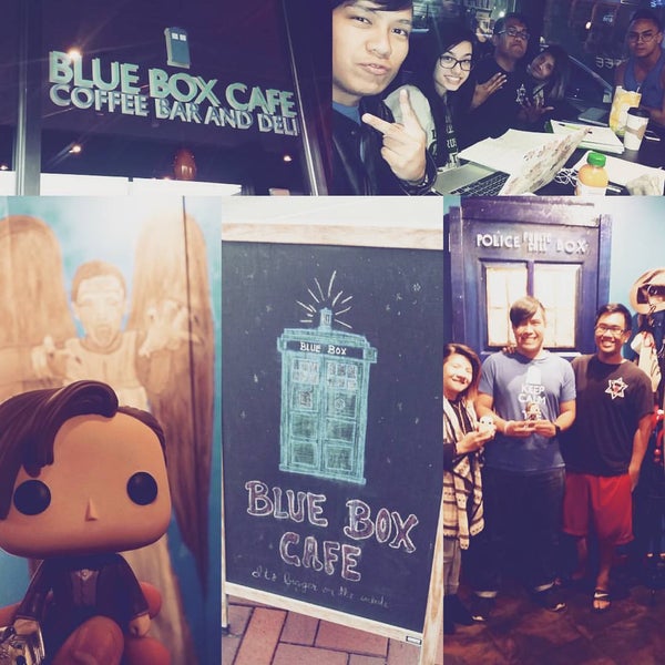 Photo taken at Blue Box Cafe by Rowan Q. on 9/20/2015