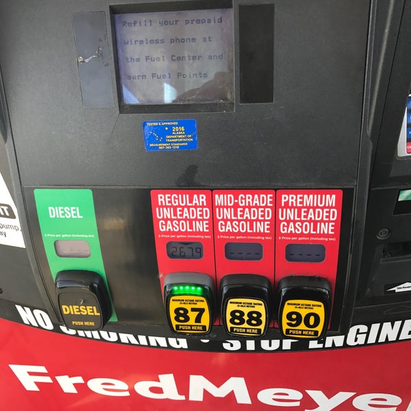 Fred Meyer Fuel Center Rogers Park 1000 E Northern Lights Blvd