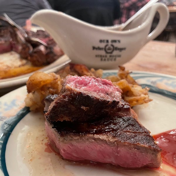 Photo taken at Peter Luger Steak House by Chris B. on 12/20/2023