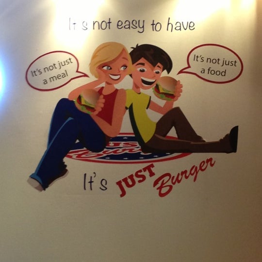 2/25/2013 tarihinde Reem A.ziyaretçi tarafından Just Burger'de çekilen fotoğraf