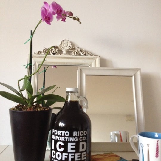 Take home a growler of iced coffee because you can.