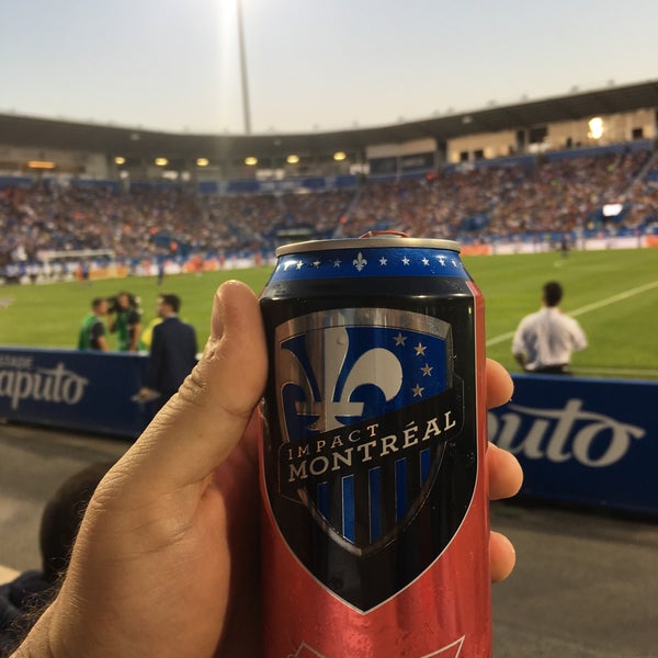 Photo taken at Stade Saputo by André M. on 8/19/2018