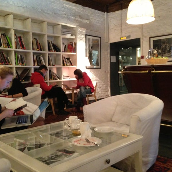 Photo taken at Biblioteka and Cafe by Anuar Q. on 3/31/2013