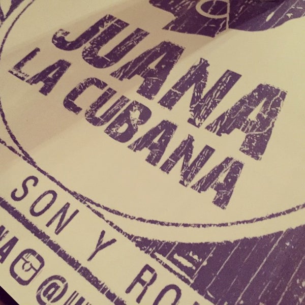 รูปภาพถ่ายที่ Juana La Cubana โดย Alejandro R. เมื่อ 12/27/2014