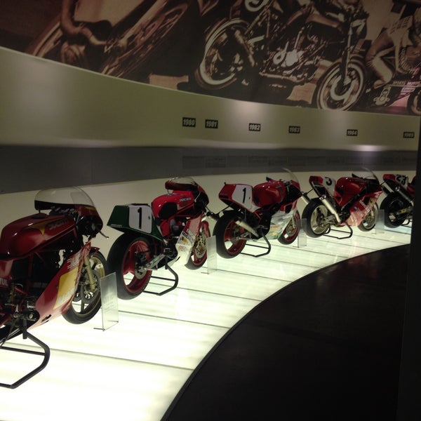 Photo taken at Ducati Motor Factory &amp; Museum by Michele P. on 2/24/2015
