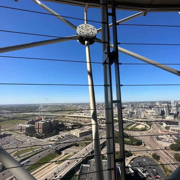 Photo taken at Reunion Tower by Dave M. on 10/19/2023
