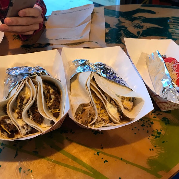 taco Tuesdays: dollar tacos w a purchase of a drink. Variety of proteins and veggies to chose from. Id prefer to go bandidos instead where they have dollar tacos everyday. - Ansel Ponce Diama