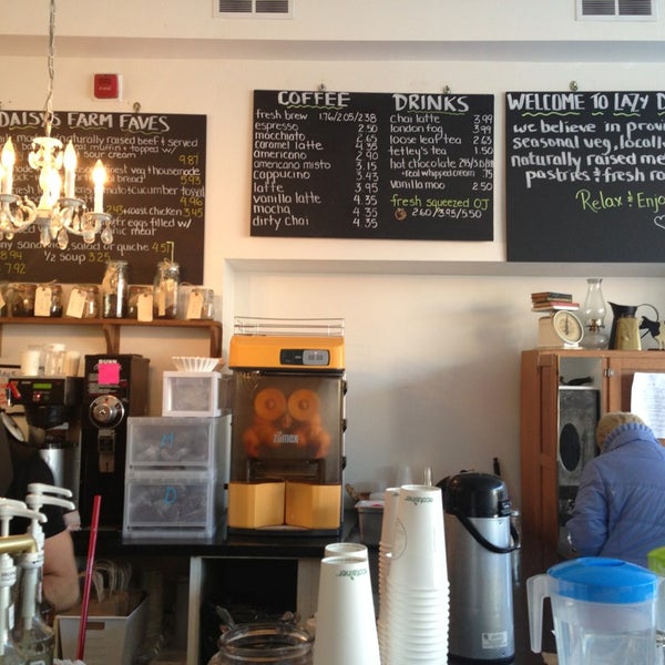 Photo taken at Lazy Daisy&#39;s Cafe by Ashley Jane L. on 2/9/2013