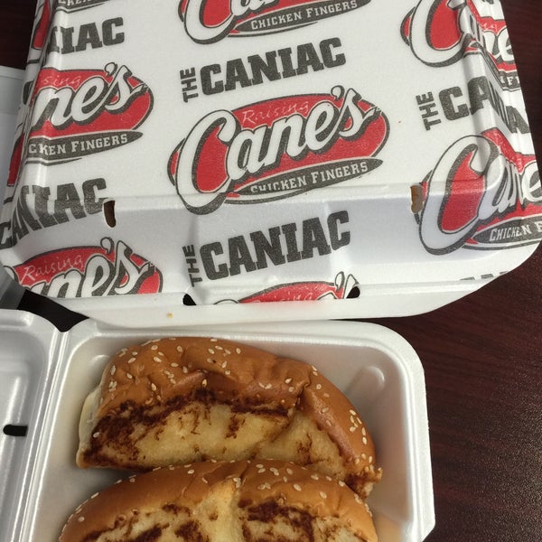 Photo taken at Raising Cane&#39;s Chicken Fingers by LeXy l. on 4/9/2015