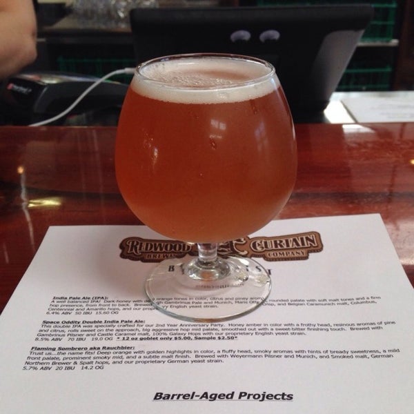 Photo taken at Redwood Curtain Brewing Company by Ian B. on 7/15/2015