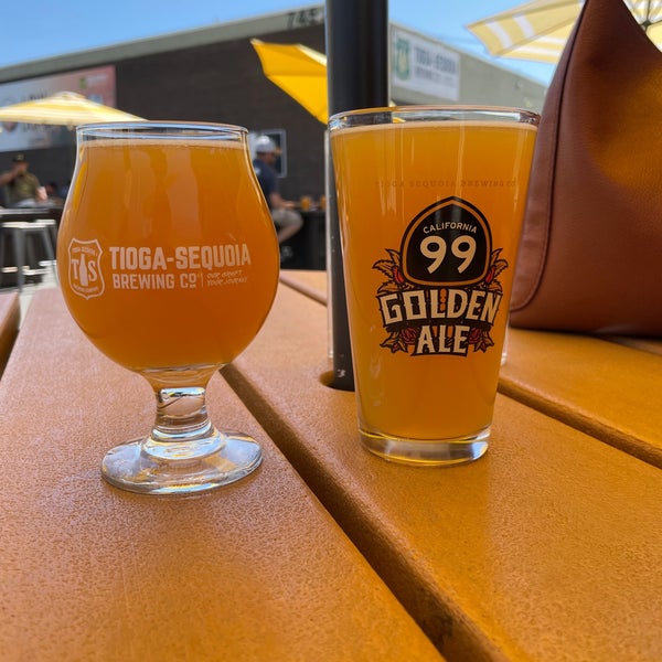 Photo taken at Tioga-Sequoia Brewing Company by isaac g. on 5/2/2021