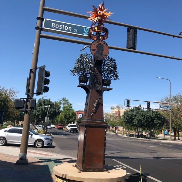 Photo taken at Downtown Chandler by Monica K. on 9/2/2019