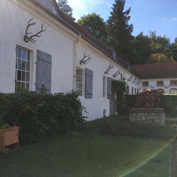 Photo taken at Jagdschloss Grunewald by Fab A. on 9/17/2017