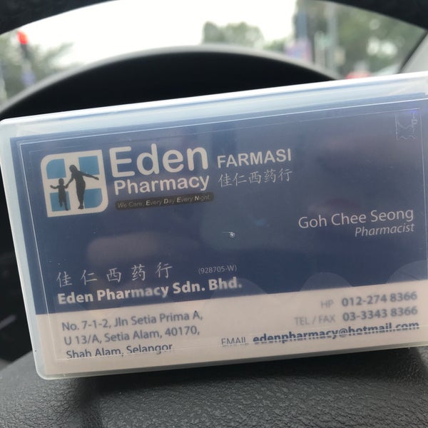 Eden Pharmacy Setia Prima 44 Visitors