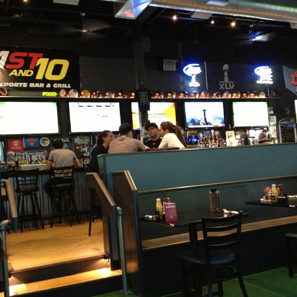 Photo taken at 1st and 10 Sports Bar &amp; Grill by Mike P. on 6/15/2013