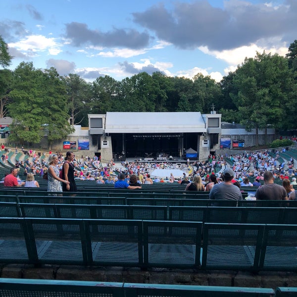 Photo taken at Chastain Park Amphitheater by Lindy F. on 7/7/2018