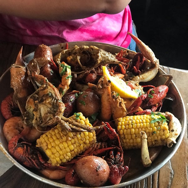 Photo taken at BOIL Seafood House by Luar N. on 3/9/2019
