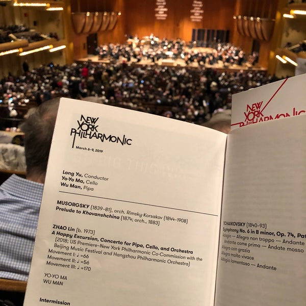 Снимок сделан в New York Philharmonic пользователем Joy L. 3/9/2019