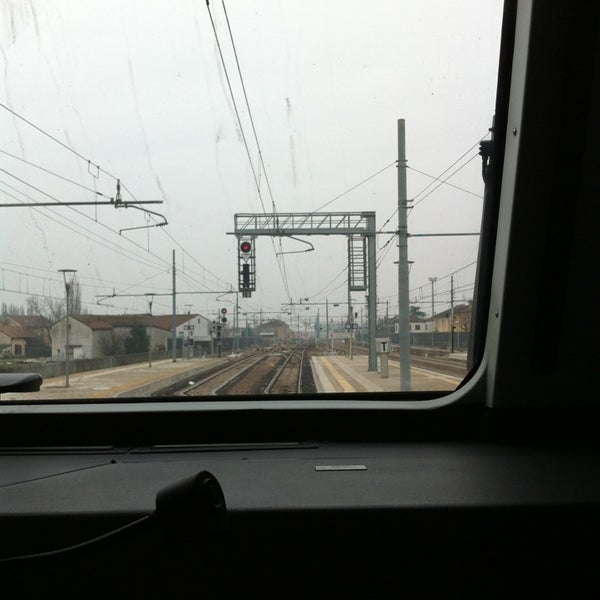Photo taken at Stazione Poggio Rusco by Alberto N. on 12/24/2012
