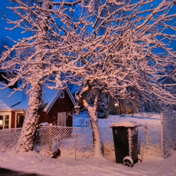 Photo taken at Hindås by Michael E. on 2/20/2013