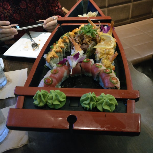 Asked for sushi boat. Worth it.