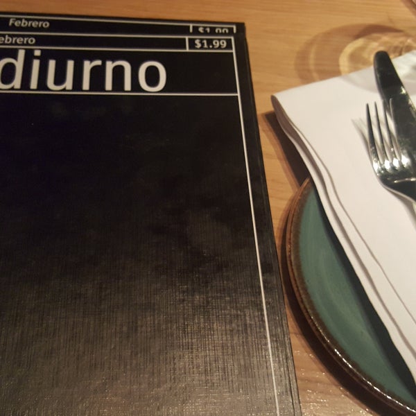 9/17/2017 tarihinde Miguelziyaretçi tarafından Diurno Restaurant &amp; Bar'de çekilen fotoğraf
