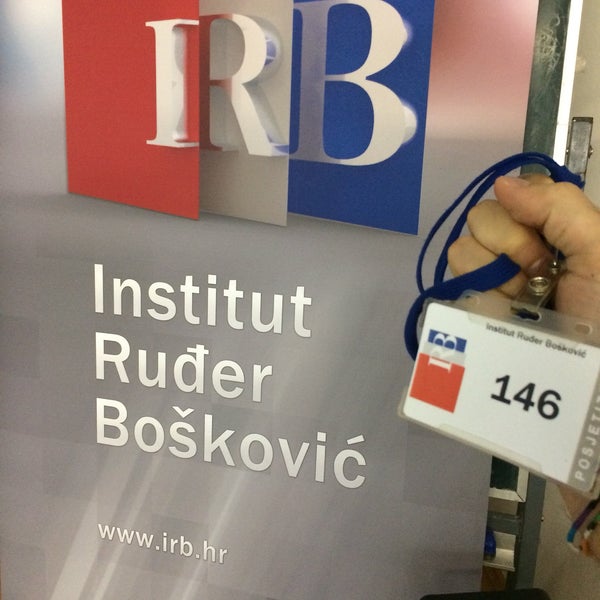 Photo prise au Institut Ruđer Bošković (IRB) par Salvatore M. le7/3/2017