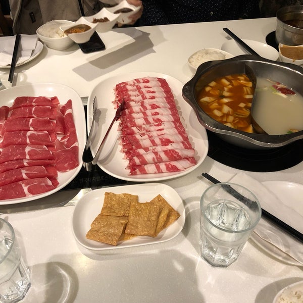 Photo taken at Hometown Hotpot &amp; BBQ by Camryn S. on 12/7/2018