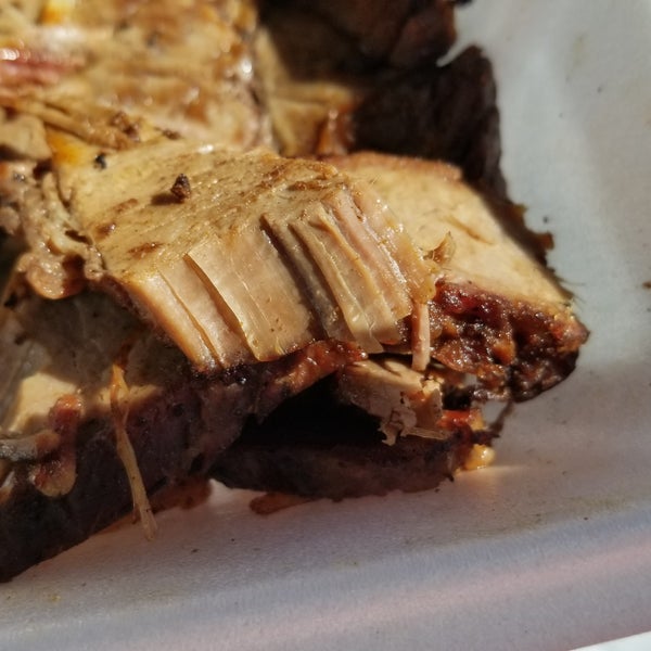 They saw me get a "take out order" and figured "We'll never see him again. Give him the shitty cuts of meat." SO. DISAPPOINTED. The beef ribs barely had any meat. Brisket so dry.