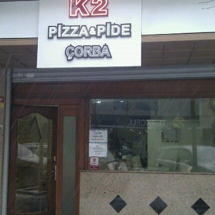 Photo taken at K2 Pizza &amp; Pide by Fatih G. on 12/20/2012