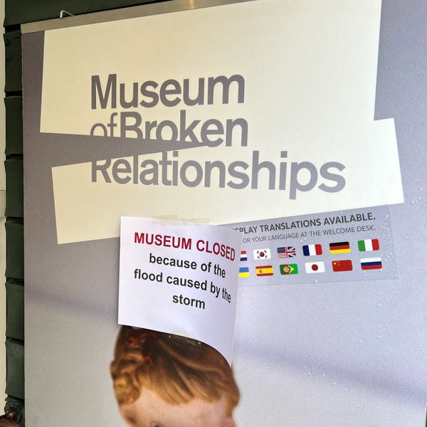 Photo taken at Museum of Broken Relationships by Youri o. on 7/22/2023