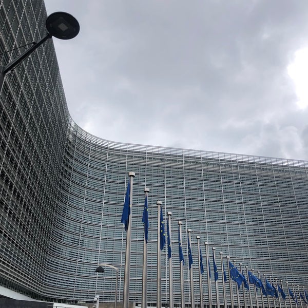 Photo taken at European Commission - Berlaymont by Юля В. on 9/15/2022