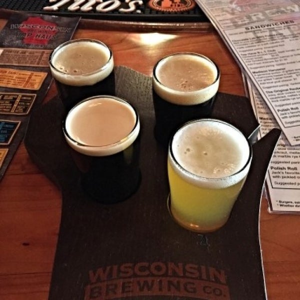 Photo taken at Wisconsin Brewing Tap Haus by Dave K. on 3/11/2016